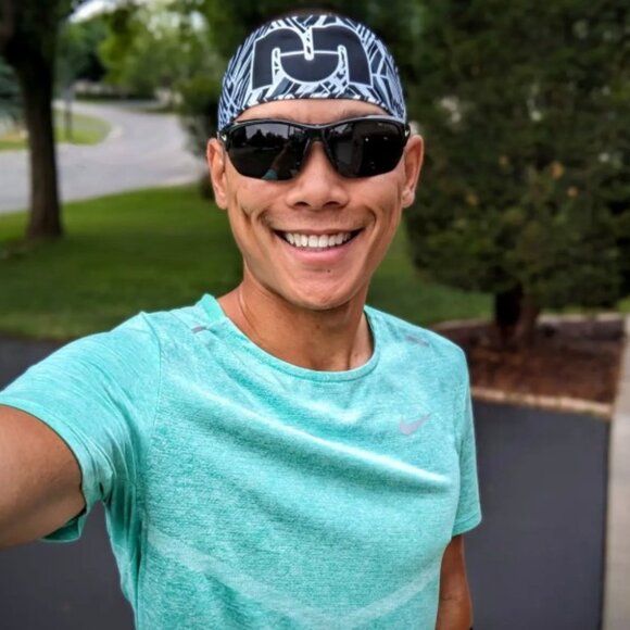 Nike SKYLON ACE M MI DV2163 010 Sunglasses Black Geometric Frame, Red Lenses - Picture 2 of 11